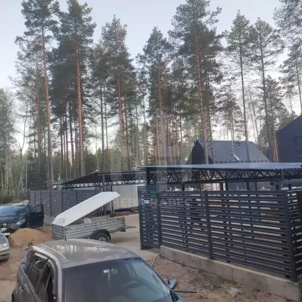 навес для нескольких автомобилей